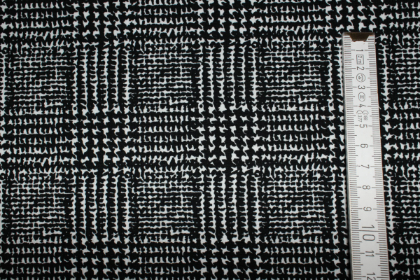 Sweat Karo schwarz/ weiß (10 cm)